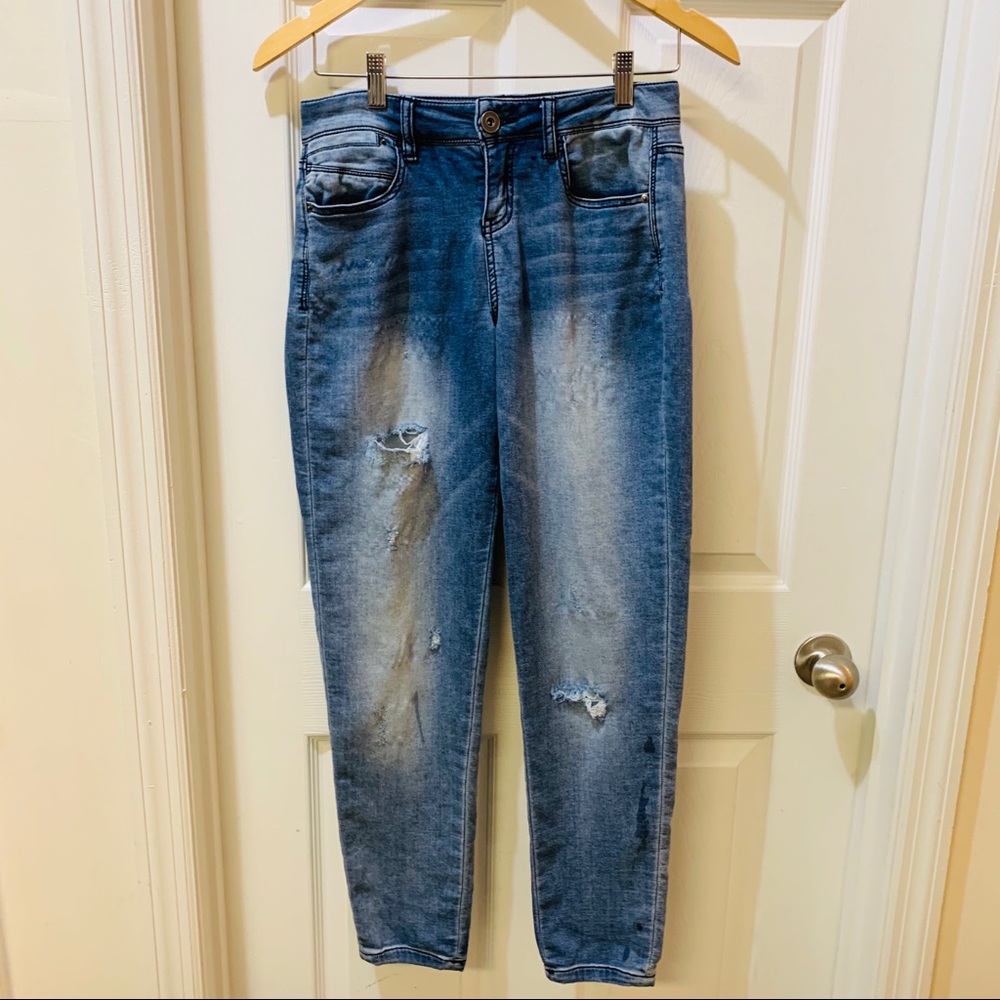 Gianni Bini Distressed Jeans Size 3